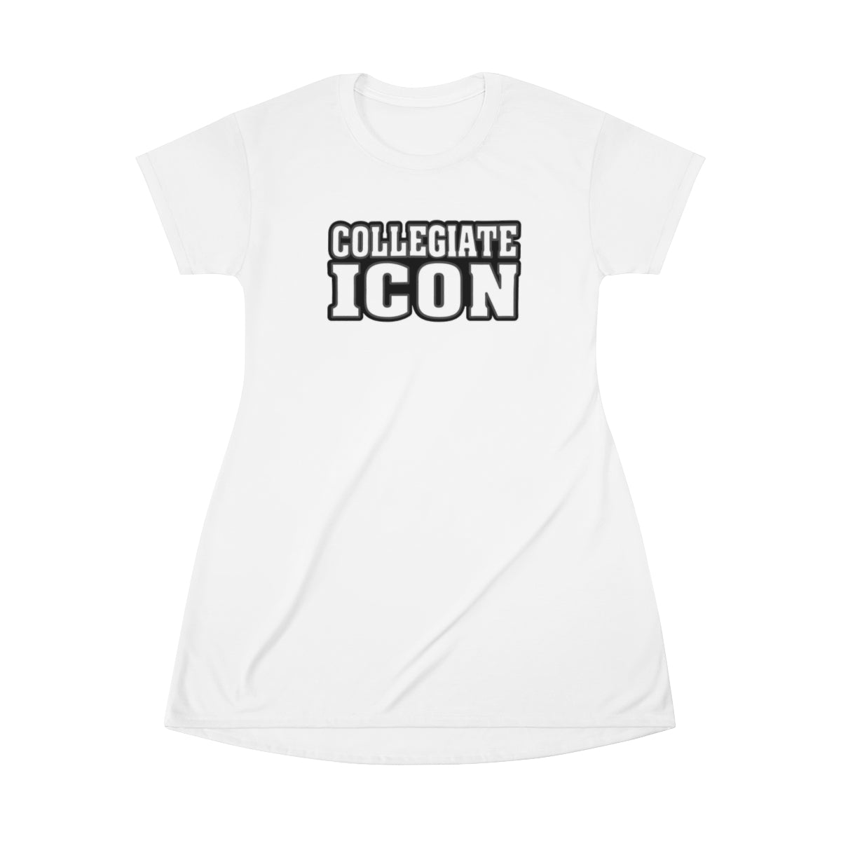 All Over Print T-Shirt Dress