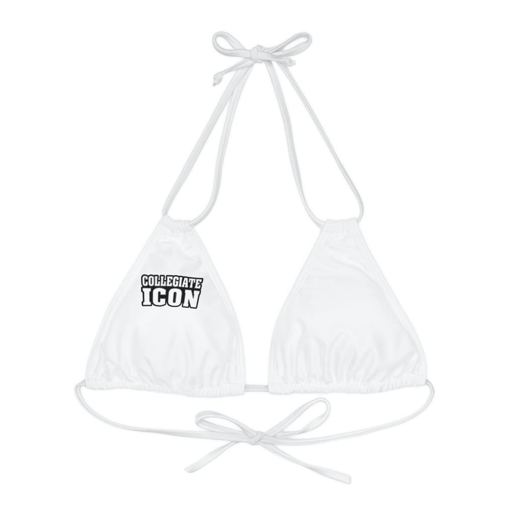 Strappy Triangle Bikini Top