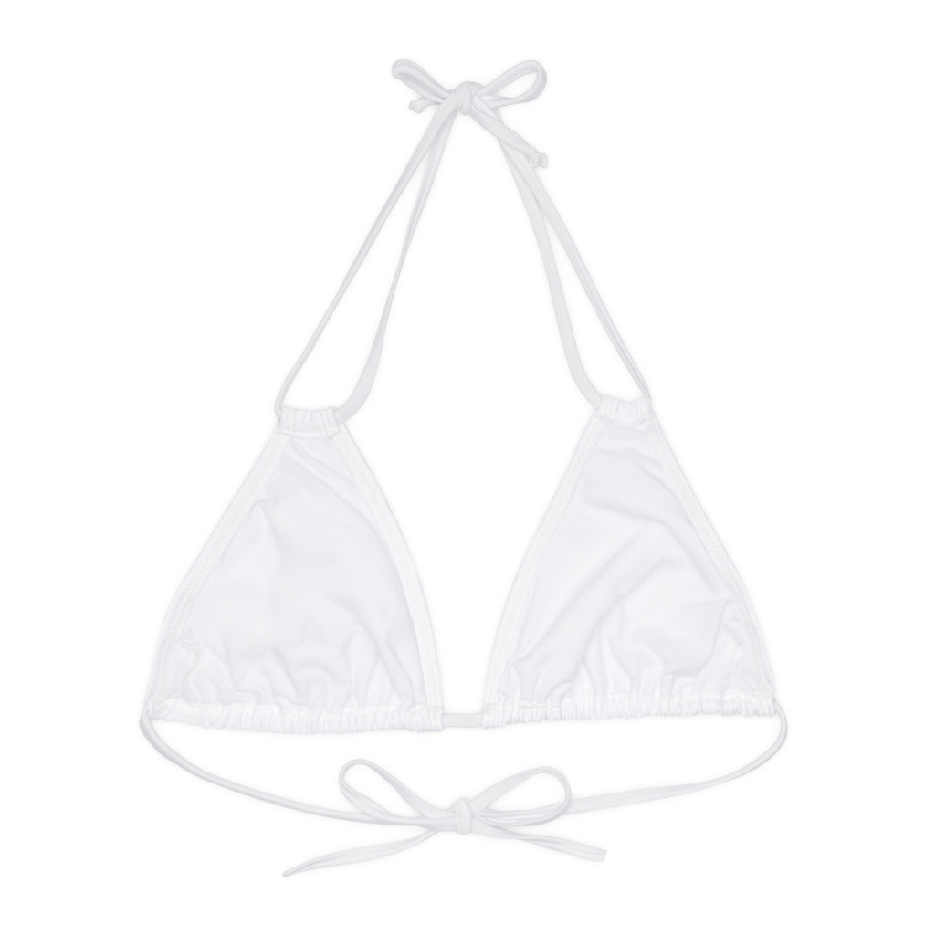Strappy Triangle Bikini Top